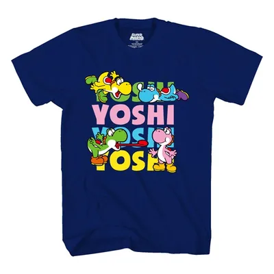 Super Mario: Yoshi Kids T-Shirt - Navy