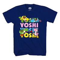 Super Mario: Yoshi Kids T-Shirt - Navy - XL 