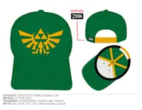 Legend of Zelda Hyrule Embroidered Green Snapback Hat 