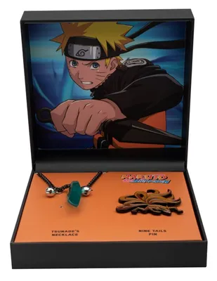 Naruto Necklace & Pin Collection Set 