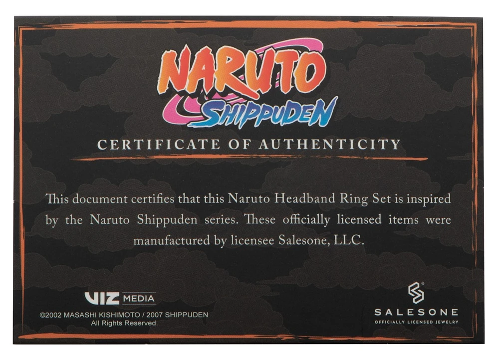 Naruto Shippuden: Shinobi Ring Set 