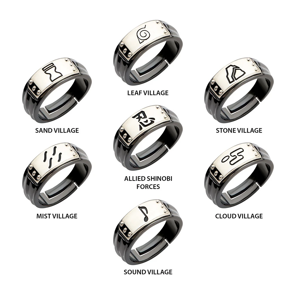 Naruto Shippuden: Shinobi Ring Set 