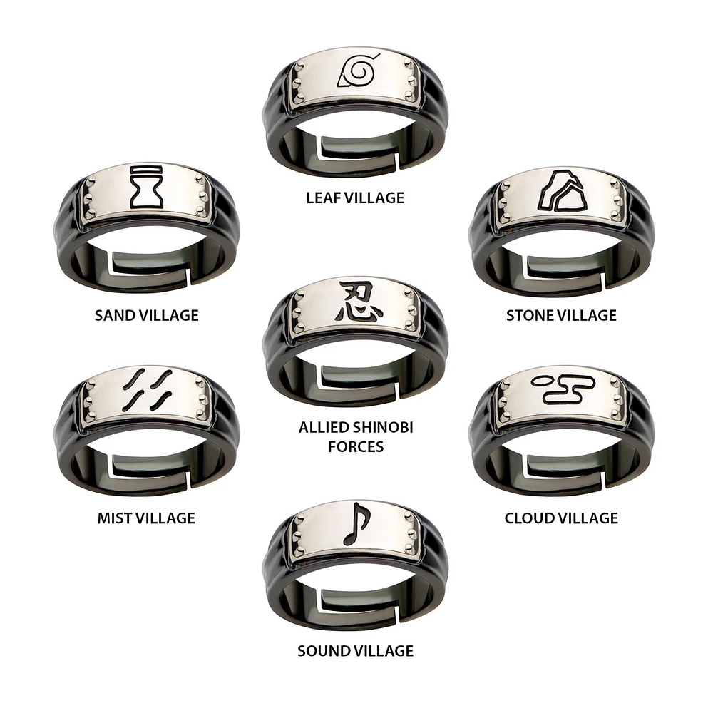 Naruto Shippuden: Shinobi Ring Set 