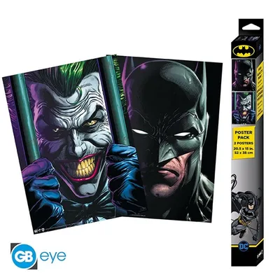 Batman & Joker Poster 2 Pack  15"x 20" 