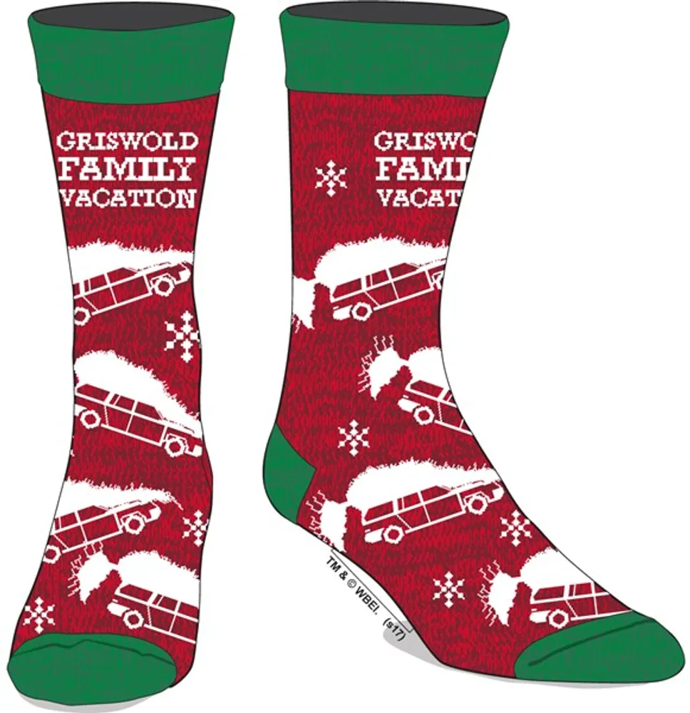 National Lampoon's Christmas Vacation Red Socks 