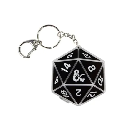 Dungeons & Dragons D20 Keychain 