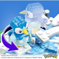 Mega Construx Pokémon Piplup and Sneasel's Snow Day 