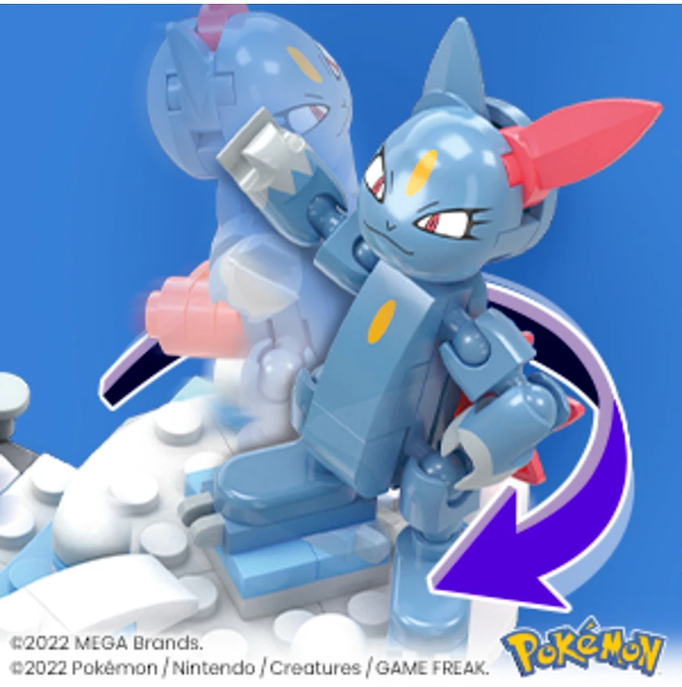 Mega Construx Pokémon Piplup and Sneasel's Snow Day 