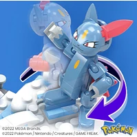 Mega Construx Pokémon Piplup and Sneasel's Snow Day 