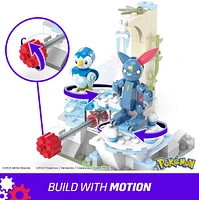 Mega Construx Pokémon Piplup and Sneasel's Snow Day 