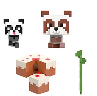 Minecraft Mob Head Minis Panda Playhouse Playset 