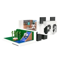 Minecraft Mob Head Minis Panda Playhouse Playset 