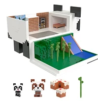 Minecraft Mob Head Minis Panda Playhouse Playset 