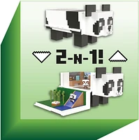 Minecraft Mob Head Minis Panda Playhouse Playset 