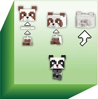 Minecraft Mob Head Minis Panda Playhouse Playset 