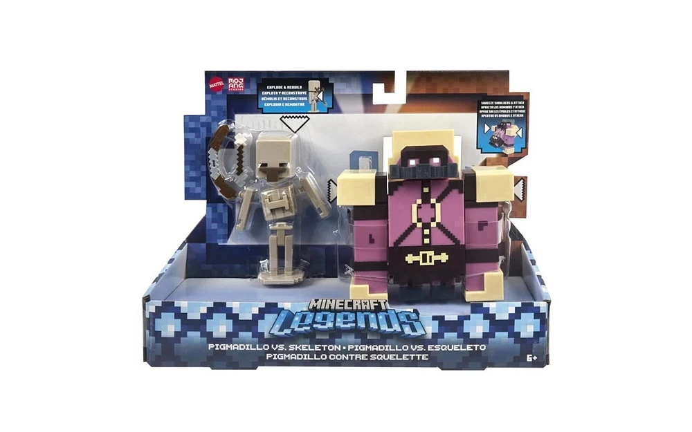 Minecraft Legends Figures 2 pack Assorted – One Variation Chosen at Random