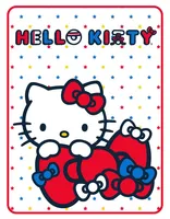 Hello Kitty with Bows Blanket 