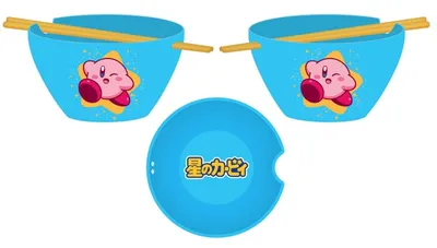 Kirby Blue Ramen Bowl 