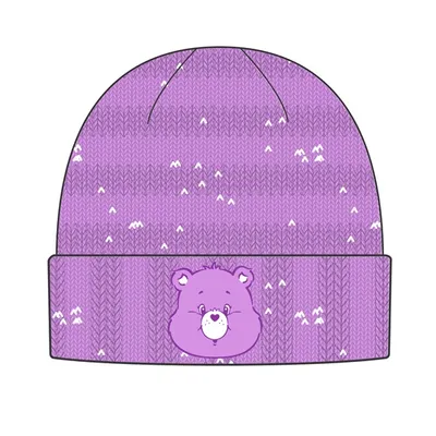 Care Bears Purple Beanie 