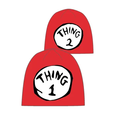 Dr. Seuss Thing 1 & 2 Beanie 