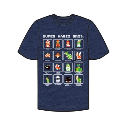 Super Mario Bros. 8 Bit T-Shirt