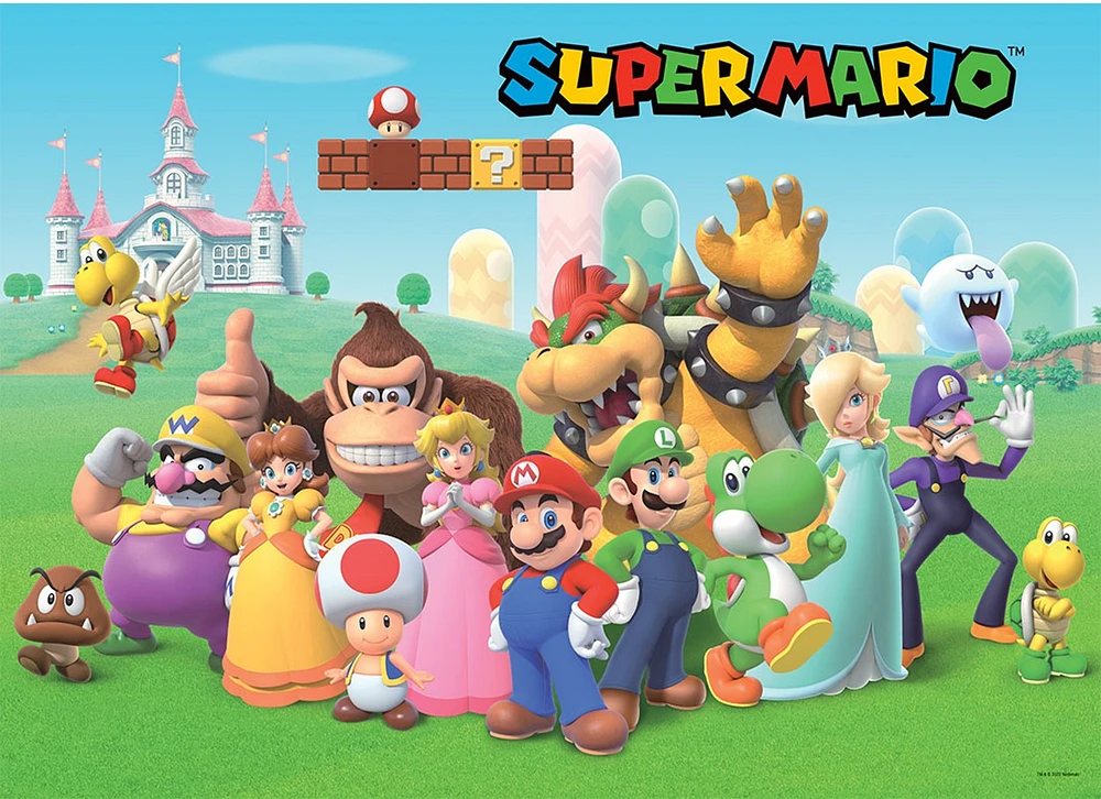 Super Mario™ "Mushroom Kingdom" 1000-Piece Puzzle 