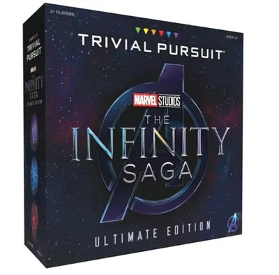 Trivial Pursuit Marvel Cinematic Universe The Infinity Saga Ultimate Edition Trivia Board Game 