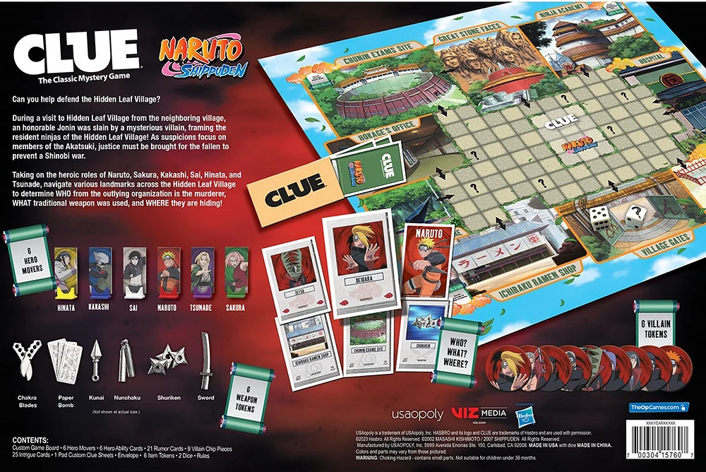 CLUE®: Naruto Shippuden 