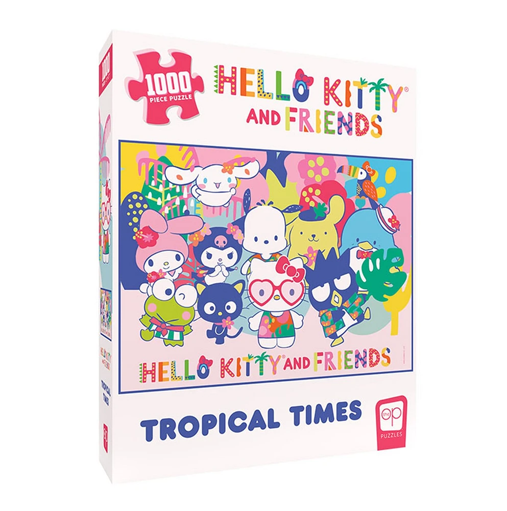 Hello Kitty and Friends Tropical Times 1000 Piece Puzzle 