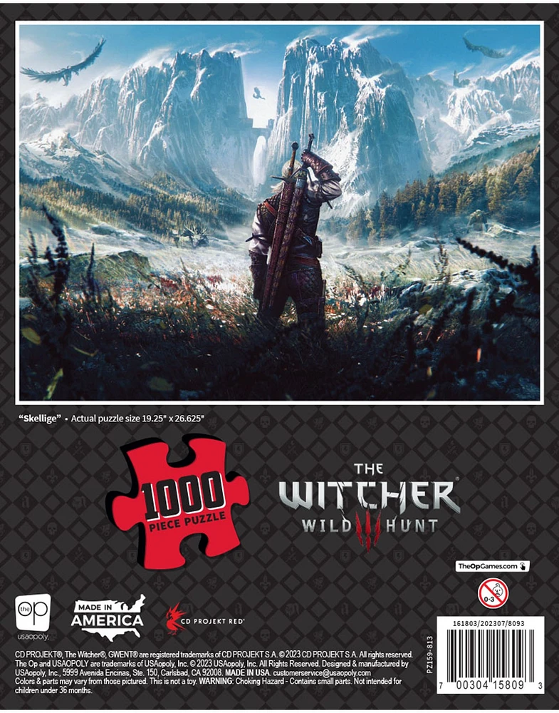 The Witcher Skellige 1000 Piece Puzzle 
