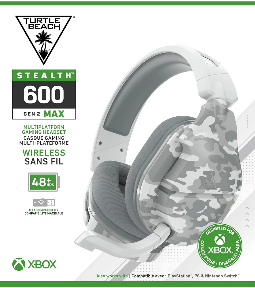 Turtle Beach® Stealth™ 600 Gen 2 MAX – Arctic Camo 