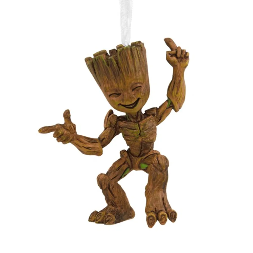 Funko, Holiday, Funko Pop Hallmark Christmas Tree Ornament Marvel  Starlord Groot