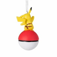 Pokémon: Pikachu & Pokeball Christmas Ornament 