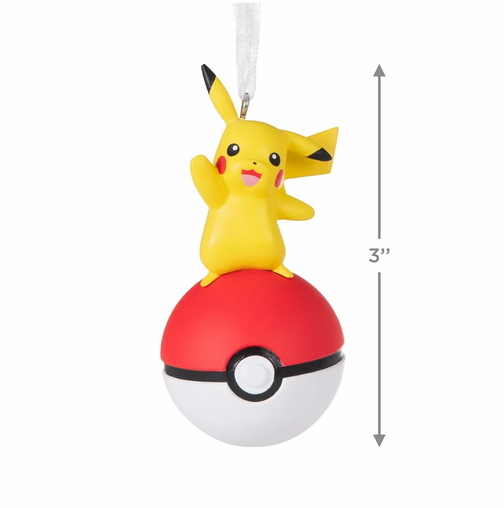 Pokémon: Pikachu & Pokeball Christmas Ornament 