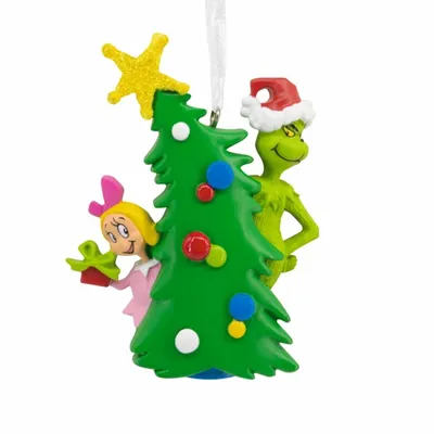 The Grinch & Cindy Lou Christmas Ornament 