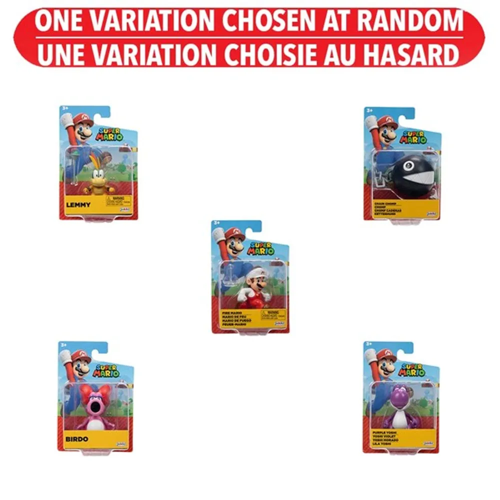 World of Nintendo Super Mario 2.5in Figure Wave 39 – One Variation Chosen at Random