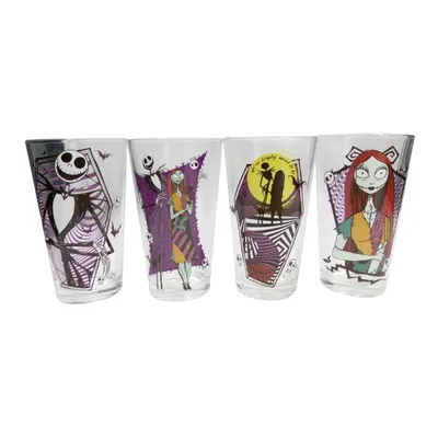 The Nightmare Before Christmas: Pint Glass Set 4 pc 