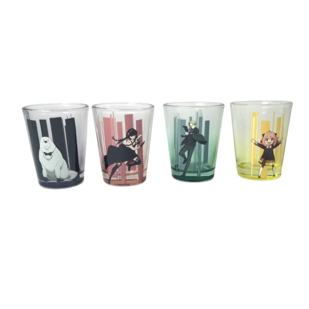 Spy x Family Shot Glasses - 4pc 