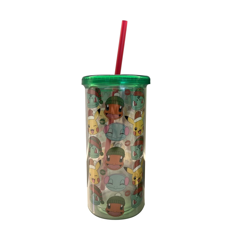 Pokémon Starters Holiday Tumbler 
