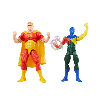 Hasbro Marvel Legends Series Squadron Supreme Marvel's Hyperion and Marvel's Doctor Spectrum 