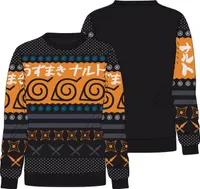 Naruto Orange/Black Holiday Sweater