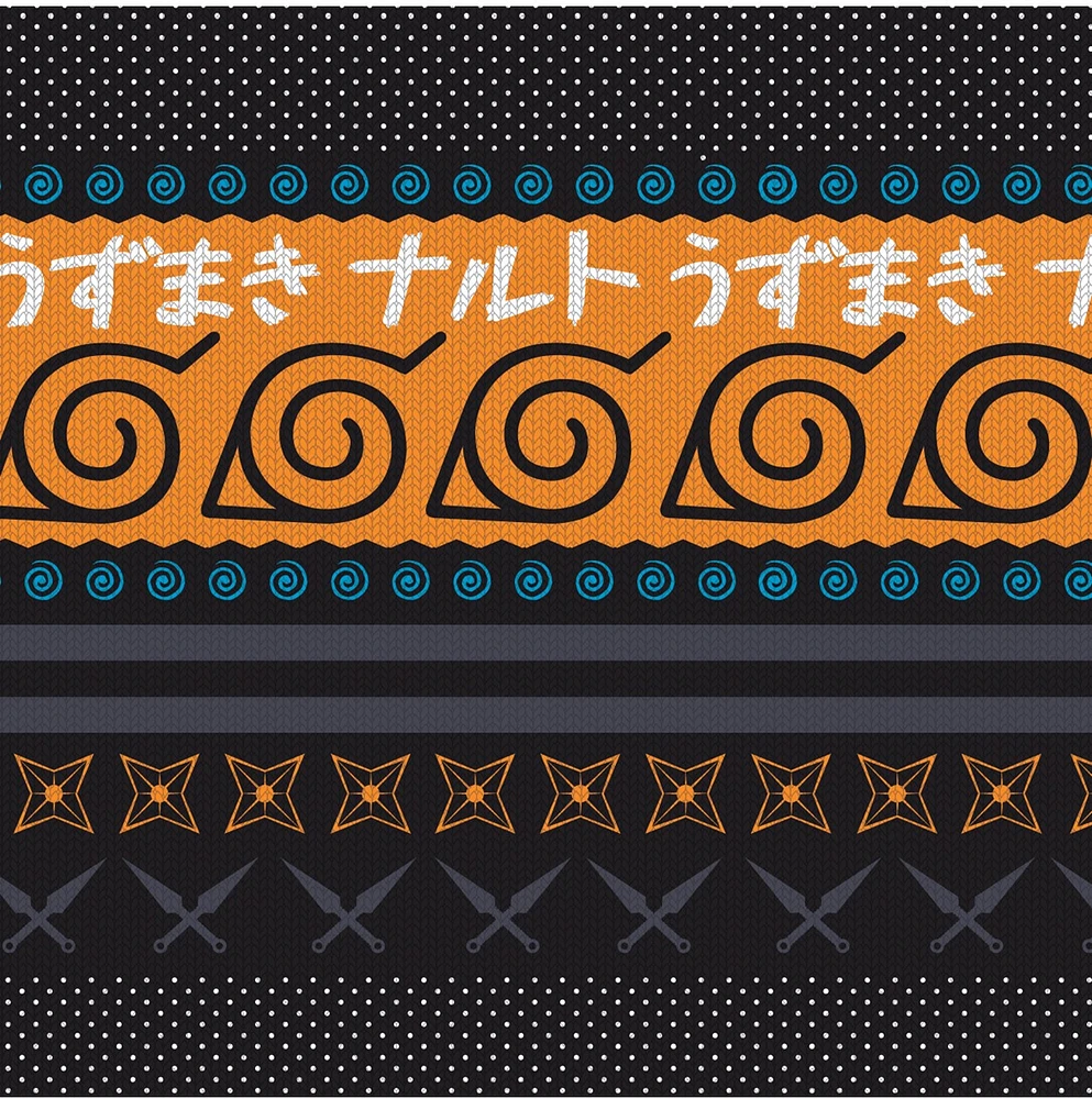 Naruto Orange/Black Holiday Sweater