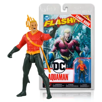 Aquaman with Flashpoint Comic (Page Punchers) 3" Figure 