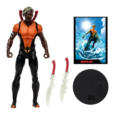 DC Direct 7 Inch Figure With Comic - Aquaman Wave 3 - Aqualad 