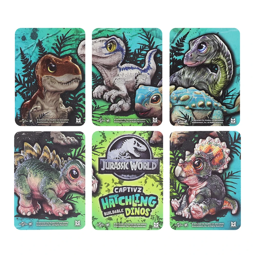 Jurassic World Captivz Hatchlings Slime Egg (floqué) – Une variation choisie au hasard