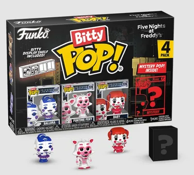 Bitty POP! Five Nights at Freddy's 4-Pack Series 1 