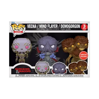POP! Dungeons and Dragons Villians 3 pack 