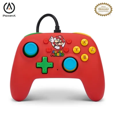 PowerA Nano Wired Controller for Nintendo Switch - Mario Medley 