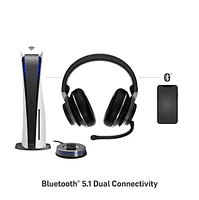 Casque gaming antibruit multiplateforme sans fil Turtle Beach® Stealth™ Pro pour PlayStation® (noir) 