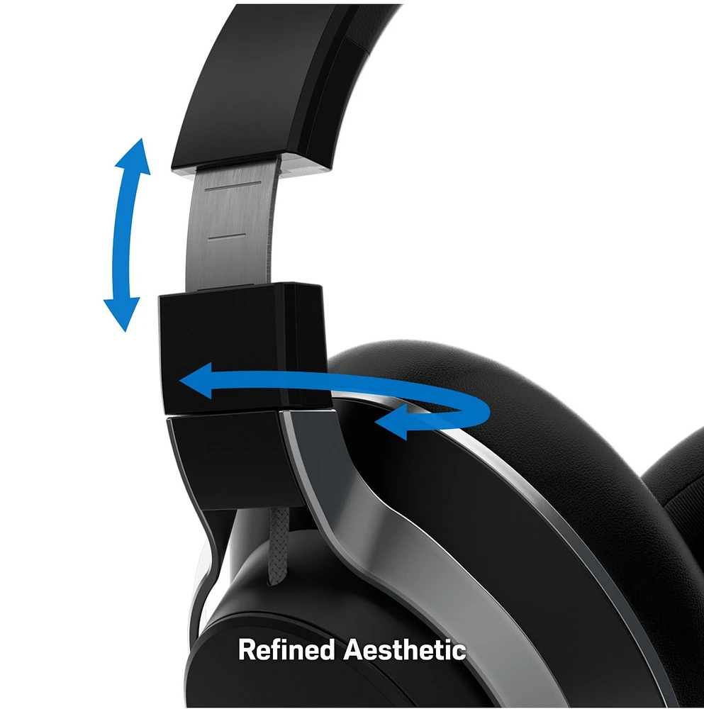 Casque gaming antibruit multiplateforme sans fil Turtle Beach® Stealth™ Pro pour PlayStation® (noir) 